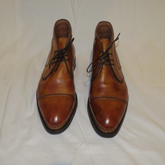Bontoni Cacciatore Brown Leather Boot 9.5 NWOB